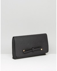 schwarze Clutch von Asos