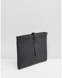 schwarze Clutch von Missguided