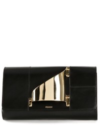 schwarze Clutch von Perrin Paris