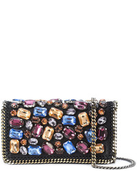 schwarze Clutch von Stella McCartney