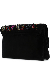 schwarze Clutch von Loeffler Randall