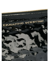 schwarze Clutch von Ermanno Scervino