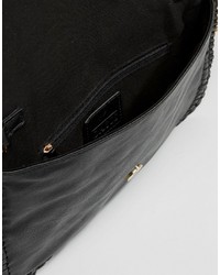 schwarze Clutch von Oasis