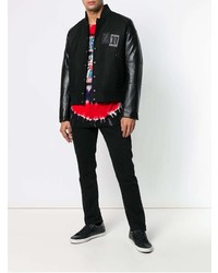 schwarze Collegejacke von Zadig & Voltaire