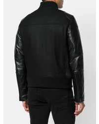 schwarze Collegejacke von Zadig & Voltaire