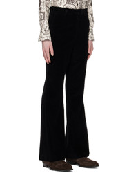 schwarze Cord Chinohose von 73 London