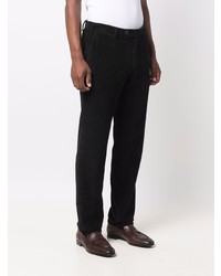 schwarze Cord Chinohose von Lardini