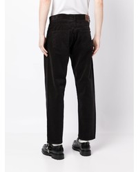 schwarze Cord Chinohose von YMC