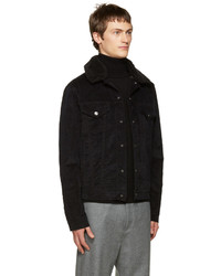 schwarze Cordjacke von Acne Studios