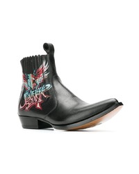 schwarze Cowboystiefel von Givenchy