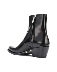 schwarze Cowboystiefel von Calvin Klein 205W39nyc