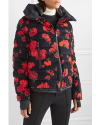 schwarze Daunenjacke von Moncler Genius