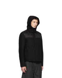 schwarze Daunenjacke von Moncler Genius