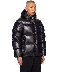 schwarze Daunenjacke von Moncler Genius