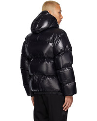 schwarze Daunenjacke von Moncler Genius