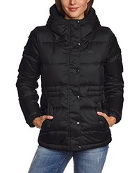 schwarze Daunenjacke von adidas