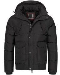 schwarze Daunenjacke von Alessandro Salvarini
