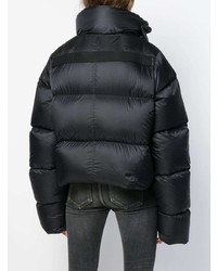 schwarze Daunenjacke von Rick Owens