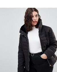 schwarze Daunenjacke von AX Paris Plus