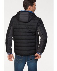 schwarze Daunenjacke von BASEFIELD