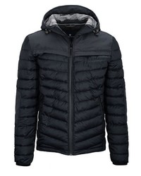 schwarze Daunenjacke von BASEFIELD