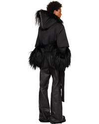 schwarze Daunenjacke von Rick Owens