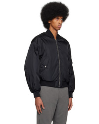 schwarze Daunenjacke von John Elliott