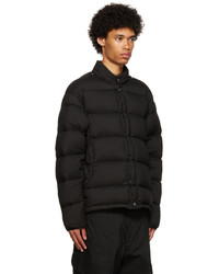 schwarze Daunenjacke von Stone Island Shadow Project