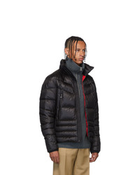 schwarze Daunenjacke von MONCLER GRENOBLE