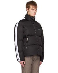 schwarze Daunenjacke von Palm Angels