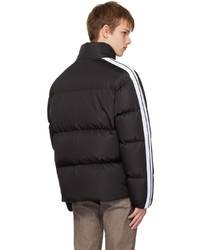 schwarze Daunenjacke von Palm Angels