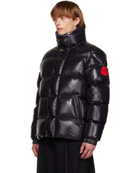 schwarze Daunenjacke von Moncler Genius