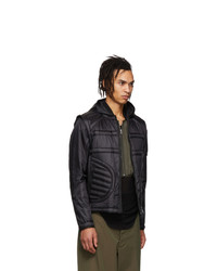 schwarze Daunenjacke von Moncler Genius