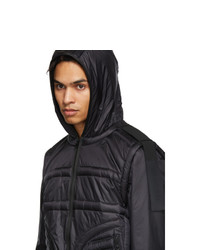 schwarze Daunenjacke von Moncler Genius