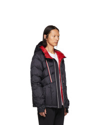 schwarze Daunenjacke von MONCLER GRENOBLE