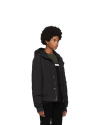 schwarze Daunenjacke von 49Winters