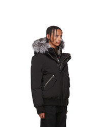 schwarze Daunenjacke von Mackage