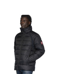 schwarze Daunenjacke von Canada Goose