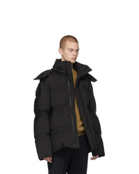 schwarze Daunenjacke von Bottega Veneta