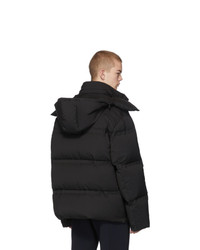 schwarze Daunenjacke von Bottega Veneta