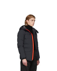 schwarze Daunenjacke von Parajumpers