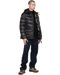 schwarze Daunenjacke von Parajumpers