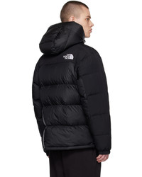 schwarze Daunenjacke von The North Face