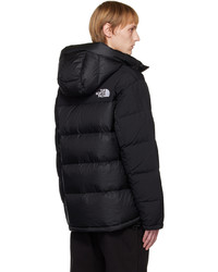 schwarze Daunenjacke von The North Face