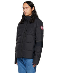 schwarze Daunenjacke von Canada Goose