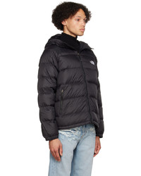 schwarze Daunenjacke von The North Face