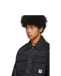 schwarze Daunenjacke von Diesel