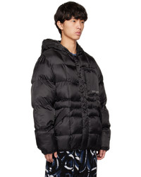 schwarze Daunenjacke von Saturdays Nyc