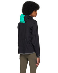 schwarze Daunenjacke von Soar Running