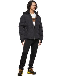 schwarze Daunenjacke von Zegna